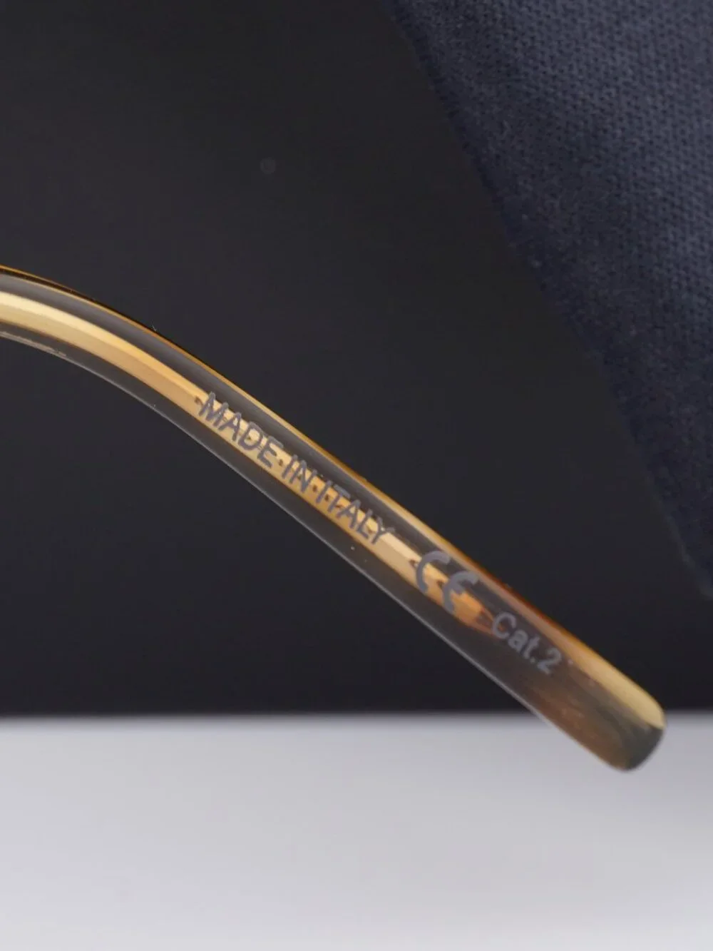 Saint Laurent SL476 003 Aviator Sunglasses - Havana / Brown